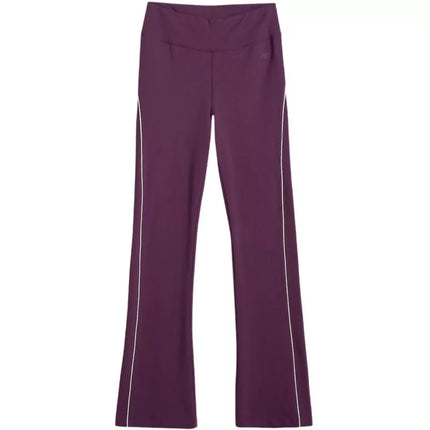 Women's leggings 4F CAS F260 burgundy 4FWSS26TTIGF260 60S