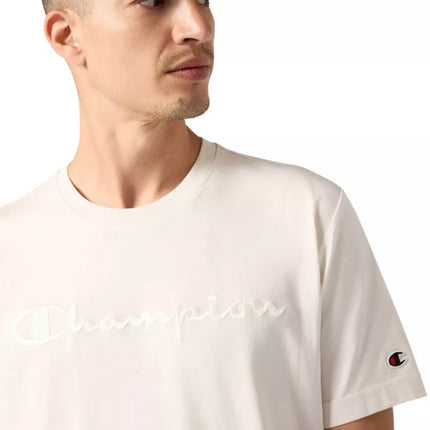 Men's Champion SS Tee Cream 220273 WW056
