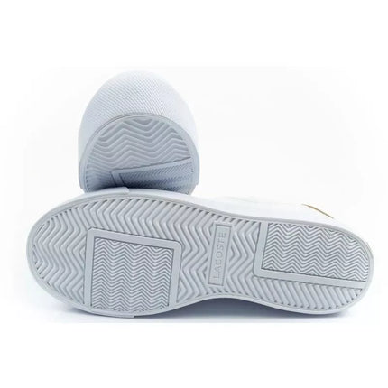Madingi balti moteriški sportiniai bateliai Lacoste Ziane Platform 126