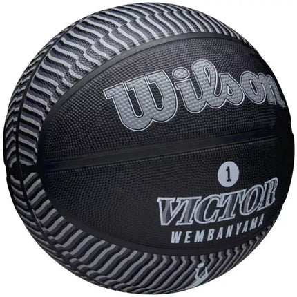 Wilson NBA Player Icon Victor Wembanyama kamuolys, skirtas žaisti lauke, WZ3017801XB
