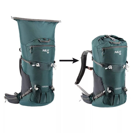 NC1938 GREEN KJOLEN TOURIST BACKPACK 40L NILS CAMP