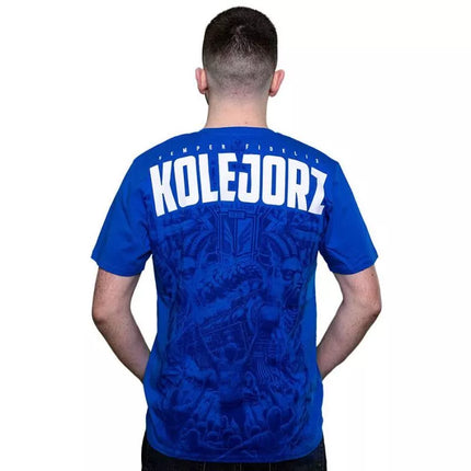 Kolejorz Semper Fidelis marškinėliai mėlyni L