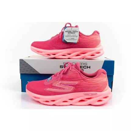 Bėgimo bateliai Skechers Go Run Swirl Tech Speed W 129501/HPPK