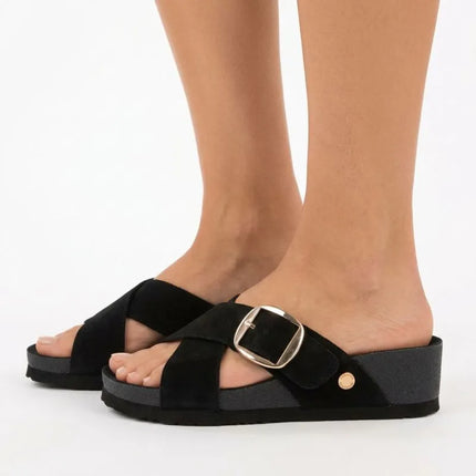 Gioseppo WINN Black Women's Shoes (74512-P-Black)