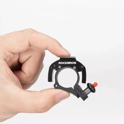 Rockbros 34210006001 C formos dviračio skambutis – juodas