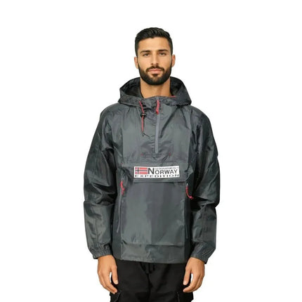 Geographical Norway Choupa Dark Grey Men 244 Goz-Art Dark Grey Spring Jacket (WW4243H/GN-Dark Grey)