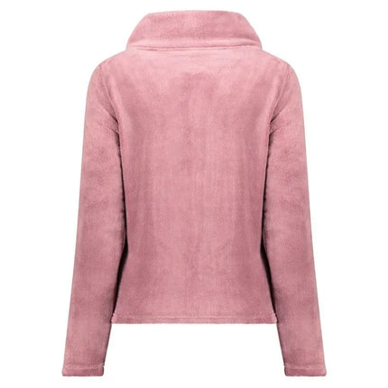 Geographical Norway moteriškas flisinis džemperis Ticarina Old Pink Db Lady 0124 šviesiai rožinis (WZ8083F/GN-Light pink)