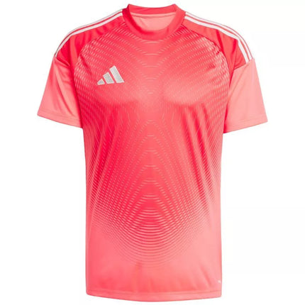 adidas Tiro 25 Competition Jersey Short Sleeve Men's Goalkeeper Shirt Red JI9717