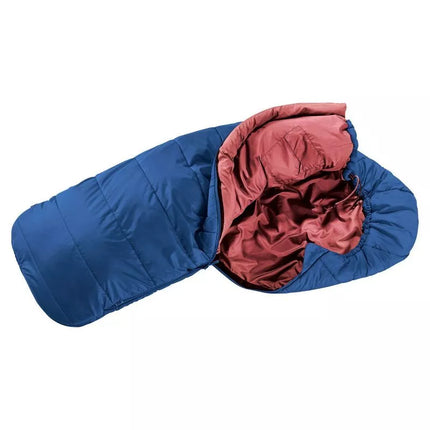 Deuter Starlight Vaikiškas Miegmaišis (130-170 cm) - Naktinis Mėlis/Raudonmedžio