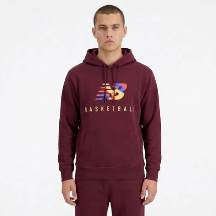 New Balance Krepšinio klasikos džemperis su gobtuvu - MT23585-NBY