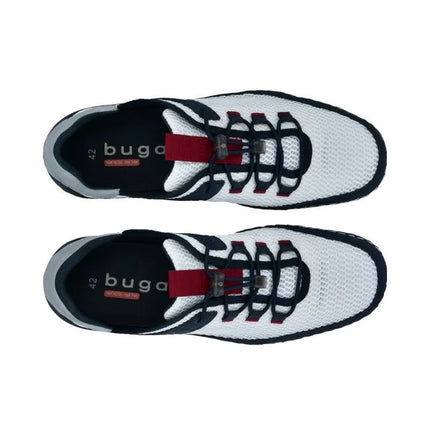 Bugatti men's sports shoes 325AFF126950-2041 white/dark blue