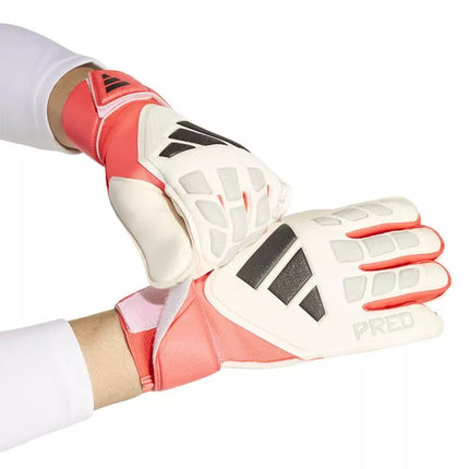 adidas Predator Match goalkeeper gloves white and red KA7783