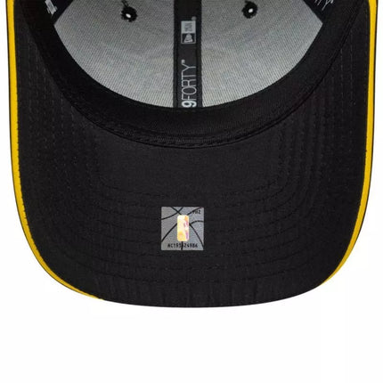 New Era 9FORTY NBA LA Los Angeles Lakers Mikropluošto Juoda Kepuraitė - 60771855