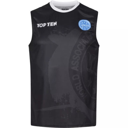 TOP TEN sportinis marškinėlis be rankovių (WAKO APPROVED)