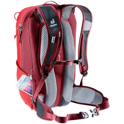 Deuter Race 16 hiking backpack, cherry/masala