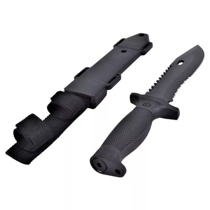 SCK 828-6 Juodas Taktinis Peilis