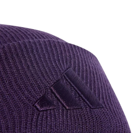 Adidas New Logo Beanie Cuff Purple JX5748