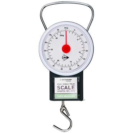 DUNLOP TOURIST SCALE WITH MEASUREMENT MAX 32 KG