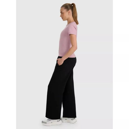 Women's wide-leg sweatpants 4F 4FRAW25TTROF1614-20S