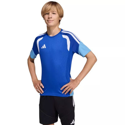 adidas Tiro 26 Competition Training Kids T-Shirt, Blue/Sky Blue KA7602