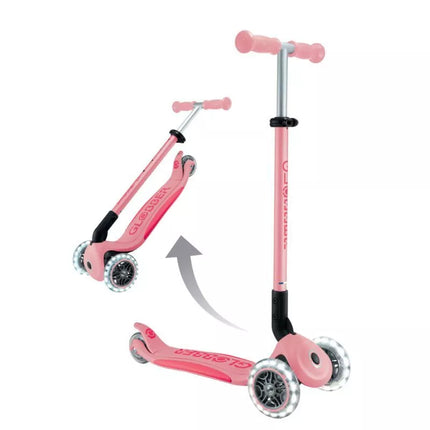 PRIMO FOLDABLE PLUS SCOOTER SU ŠVIESTUKAIS (439-710-2)