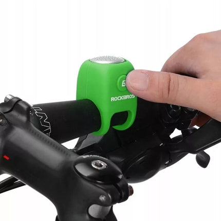 Rockbros CB1709GN elektroninis dviračio skambutis - žalias