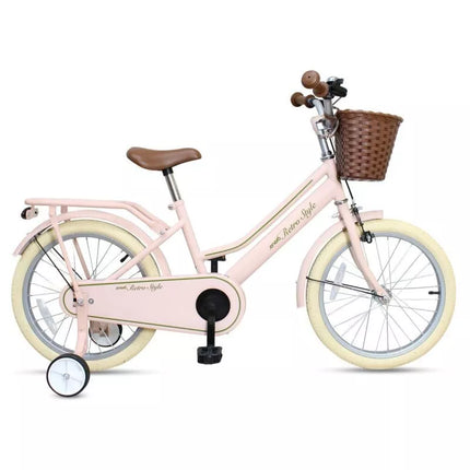 CHILDREN'S BIKE 18 RETRO STYLE PINK ENERO