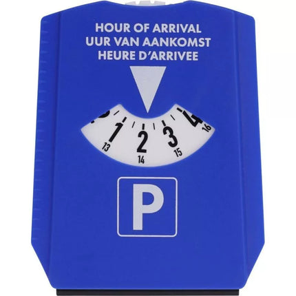 PARKING DISC SCRAPER 2IN1 KORPUSAS
