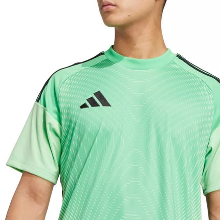 adidas Tiro 25 Competition Jersey Short Sleeve Men's Goalkeeper Jersey Green JI9716
