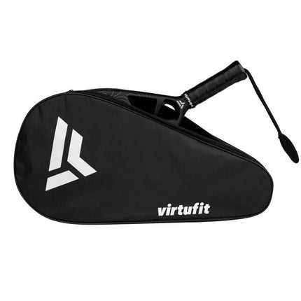 VIRTUFIT PADEL RAKETĖS KREPŠYS - JUODAI BALTAS