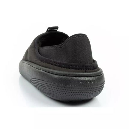 Crocs men's shoes slippers Classic Puff Moc slippers black insulated