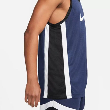 Nike Icon Dri-FIT Basketball Jersey Navy Blue - DV9967-410