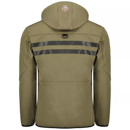 Geographical Norway Royaute DB 068 M WY1996H/GN-Kaki / Orange Softshell striukė
