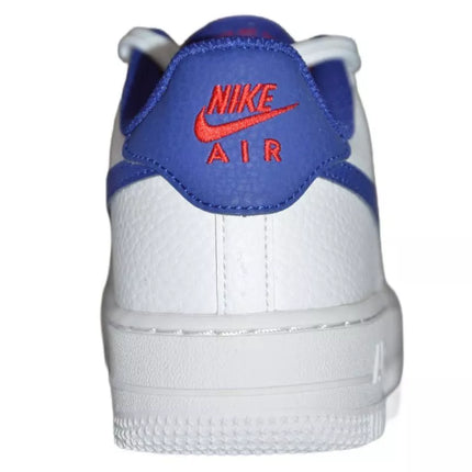 Nike Air Force 1 moteriški batai, balti / tamsiai karališkos mėlynos - CT3839-101