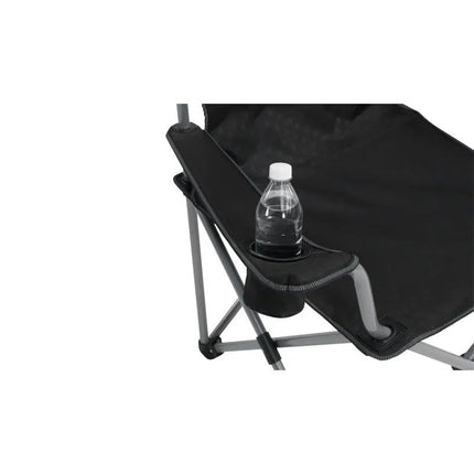 Kempingo kėdė Outwell Catamarca XL, 4 kojos, juoda