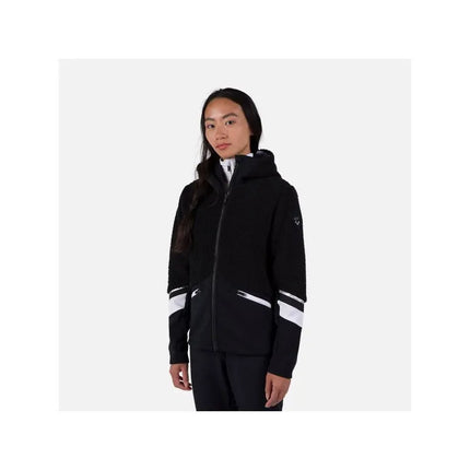 Rossignol W Wispile Fleece Fzh Sweatshirt Black
