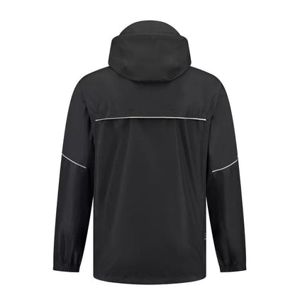 Rogelli ESSENTIAL rain jacket black 3XL