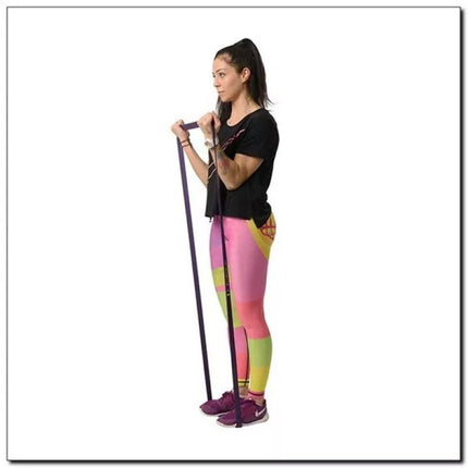 Gumos treniruokliams HMS PURPLE GU05 32x4.5x2080 mm