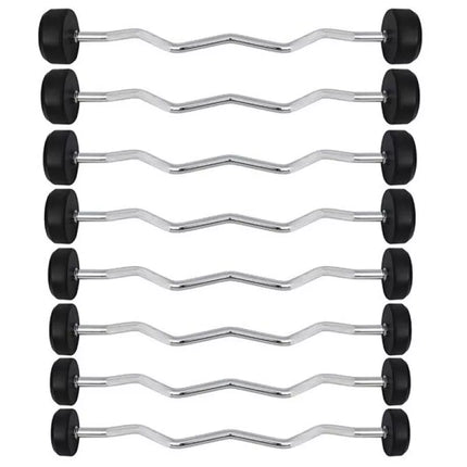 Gumu padengtas štangos/lenktas strypas 30 kg HMS GSL-30