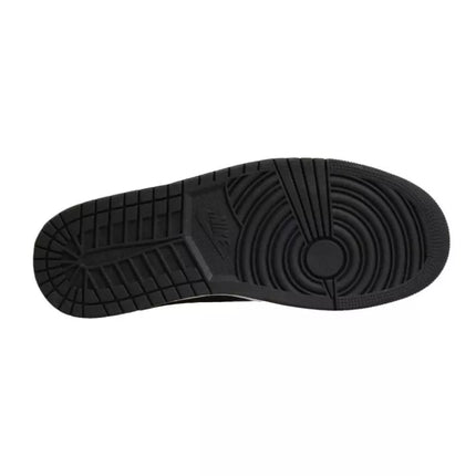 Air Jordan 1 Mid (GS) Krepšinio bateliai Juoda/Metalinė aukso – DQ8426-071