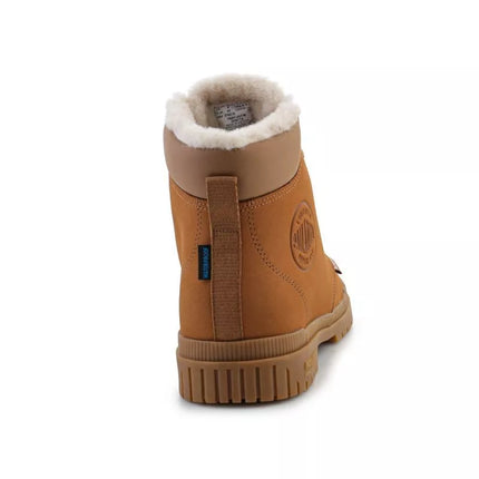 Palladium sp20 Cuff Leather Waterproof WL M 79067-257-M Mahogany batai