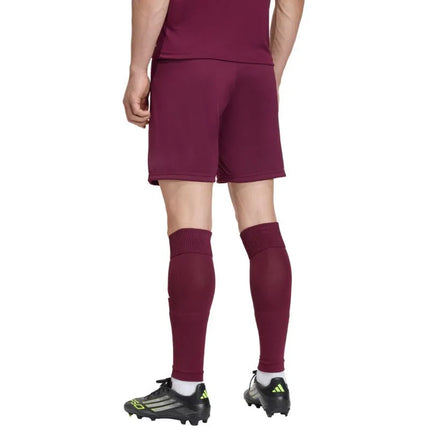 Men's adidas Entrada 26 burgundy shorts JZ2514