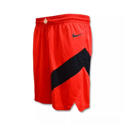 Nike Toronto Raptors Swingman šortai išvykos universitetinė raudona/balta - CN8089-657