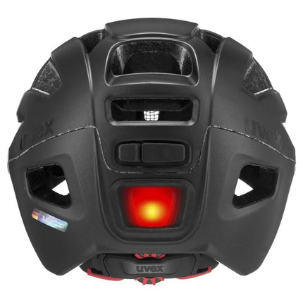 UVEX Finale visor bike helmet 56-61cm, black matt