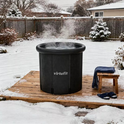 VIRTUFIT ICE BATH XXL - 375 LITERS - ANTHRACITE - WITH ACCESSORIES