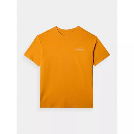 Vyriški oversize spausdinti marškinėliai 4F 4FRAW24TTSHM2578-70S