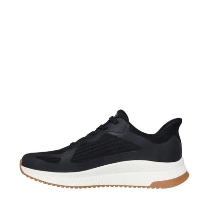 Vyriški laisvalaikio bateliai Skechers Bobs Squad 4, juodi, 118423 BLK