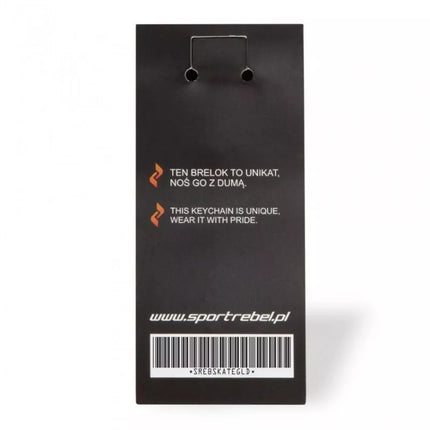 Sportrebel Riedu susegamas raktų pakabukas SIDABRINIS