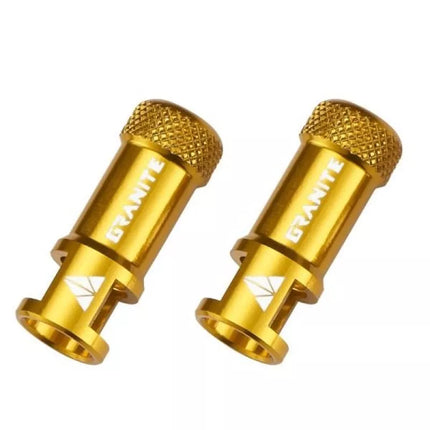GRANITE valve caps FV JUICY gold