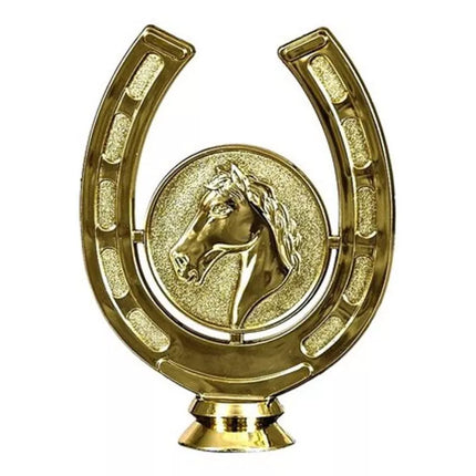 Plastic horse figurine - horseshoe - T201/G